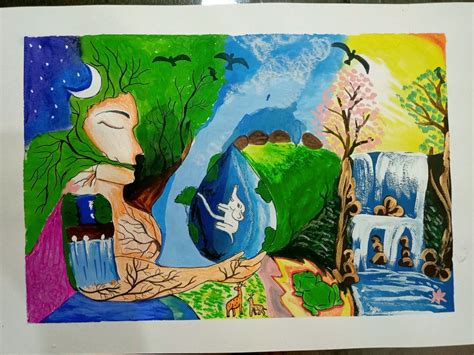 Save environment,save water save earth ,save life , competition | Art ...
