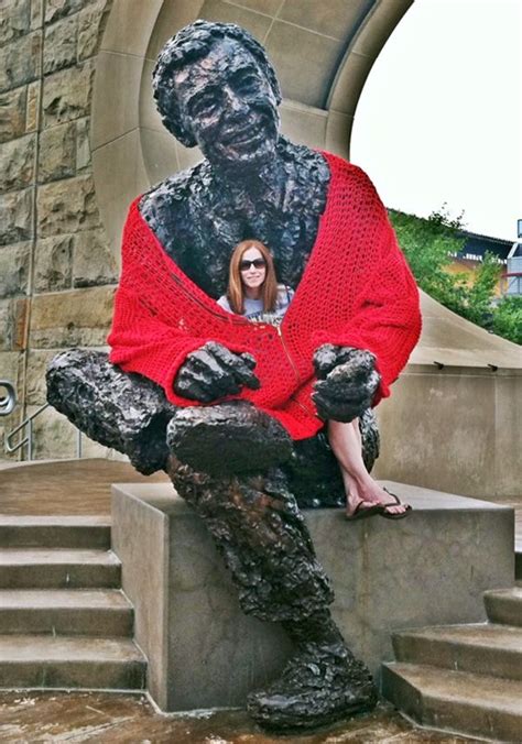 Mister Rogers and His Giant Red Cardigan Sweater. | Red cardigan sweater, Red cardigan, Sweater ...