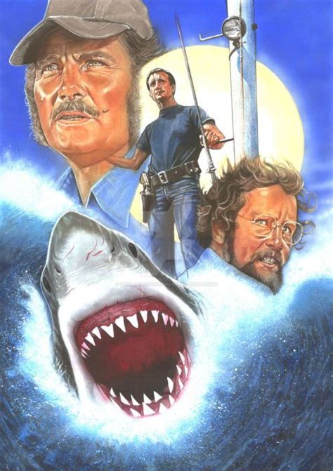 Jaws by Peterjohnsonartwork | Horror movie art, Movie art, Horror art