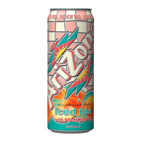 AriZona Peach Iced Tea 23fl.oz (680ml) – American Soda