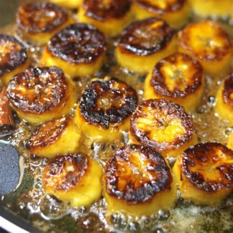 Caramelized Plantains or Bananas | Best Plantain Recipe - Cook with Kushi