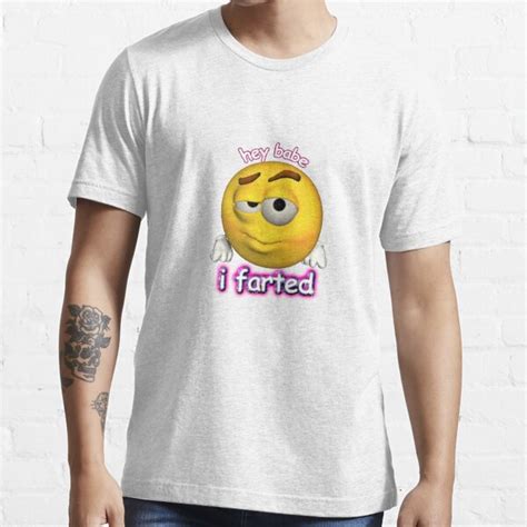 "hey babe i farted rizz cursed emoji" T-shirt for Sale by snazzyseagull | Redbubble | cursed t ...