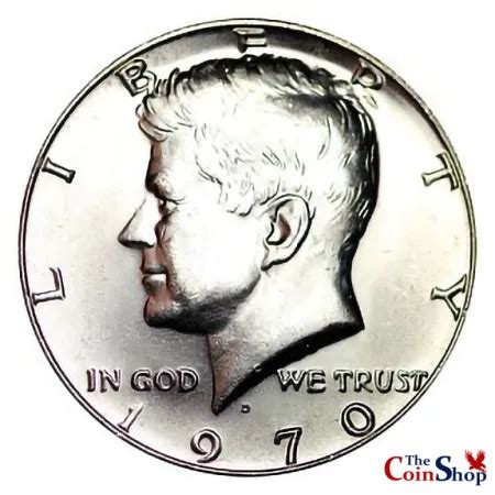 1970-D Kennedy Half Dollar Key Date 40% Silver | Collectible Kennedy ...