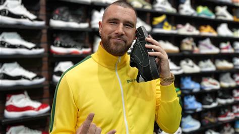 Travis Kelce Goes Shopping For Sneakers With CoolKicks - YouTube