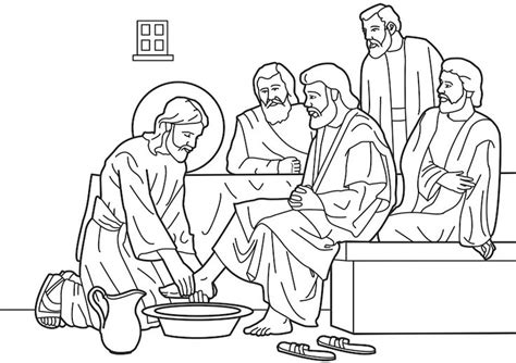 jesus washing feet clipart 10 free Cliparts | Download images on ...