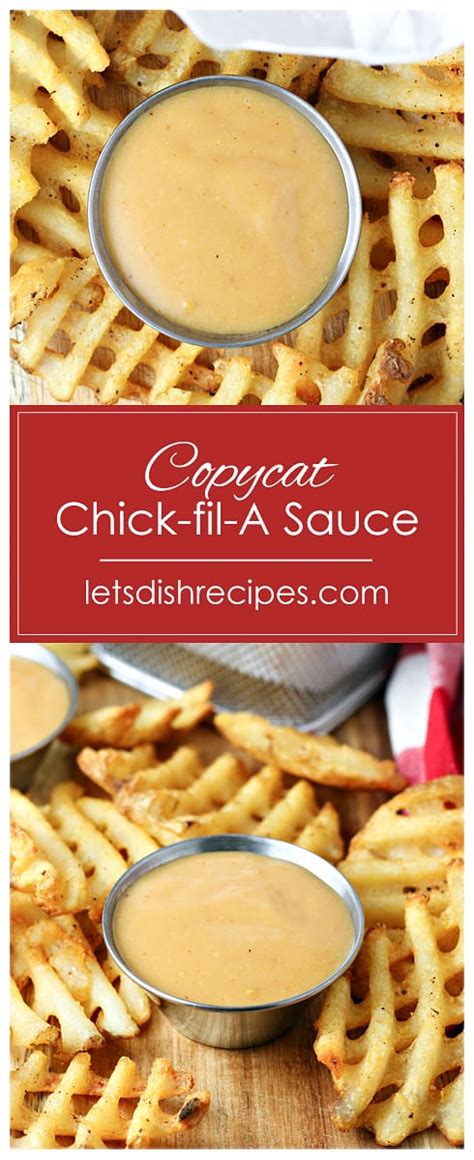 Homemade Chick-fil-A Sauce (Copycat Recipe) | Let's Dish Recipes