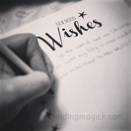 New Moon Wishes for an Abundant Life - With Free Printables!