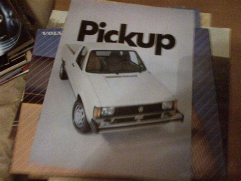 Buy 1982 Volkswagen pickup Brochure - in Jefferson, Wisconsin, US, for US $3.99