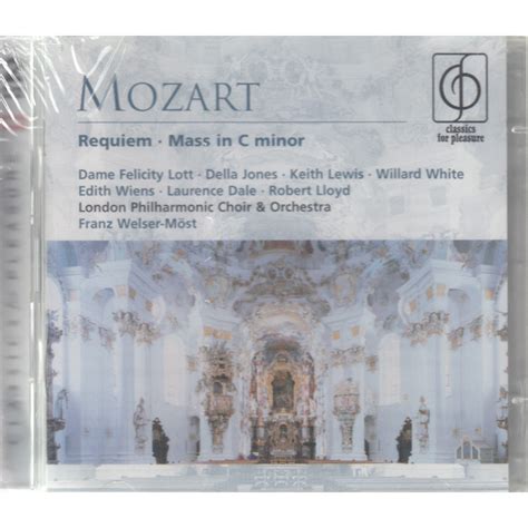 WELSER-MOEST FRANZ - MOZART: REQUIEM / MASS IN C MINOR - 2CD