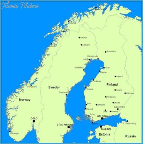 Joensuu Finland Map - TravelsFinders.Com