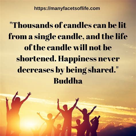 Thousands of Candles Can Be Lit from a Single Candle