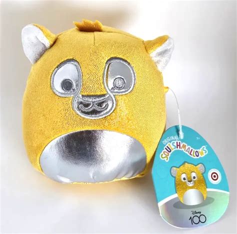 DISNEY 100 ANNIVERSARY SQUISHMALLOW Kellytoy 5" Plush SIMBA Lion King NWT $11.99 - PicClick