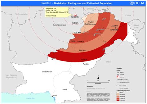 Earthquake in Pakistan October 2015