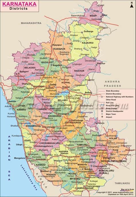 Karnataka District Map | Travel destinations in india, Map, Road trip adventure