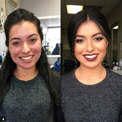 16 Before And After Makeup Transformations Photos - Power of Makeup