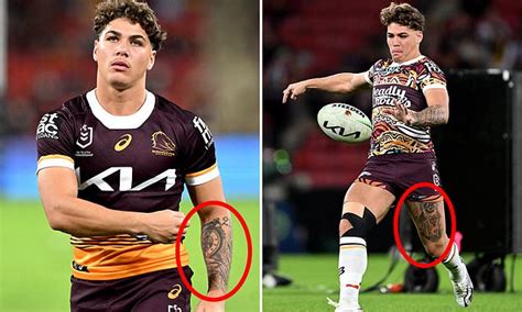 How Broncos star Reece Walsh's tattoos pay tribute to the person who ...