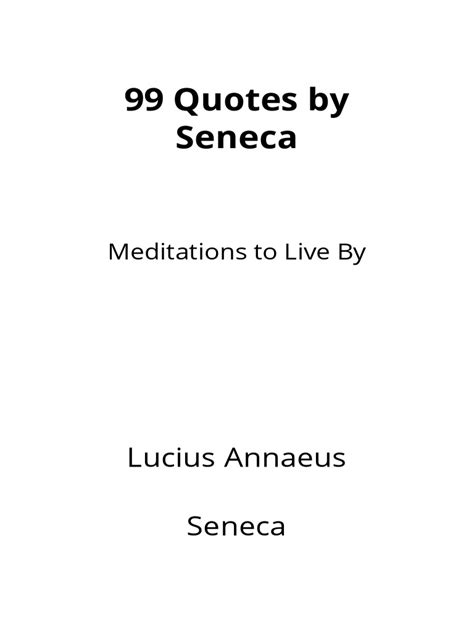 Seneca | PDF