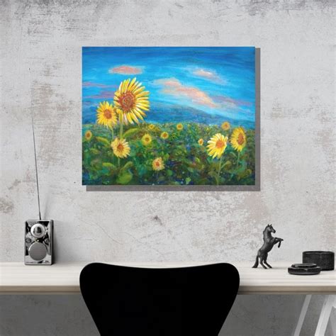 Sunflower Painting | The Power of a Seed |Original Acrylic Painting ...