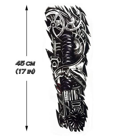 Maori Sleeve V2 temporary tattoo - Maori/Polynesian fake tattoos ...