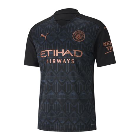 Manchester City Trikot Away 2020/2021 Schwarz F02 | Jersey | Replica