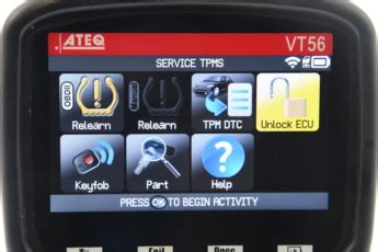 TPMS DIAGNOSTIC INFORMATION – Toyota RAV-4 2006-2019 - ATEQ-TPMS