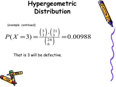 Hypergeometric distribution