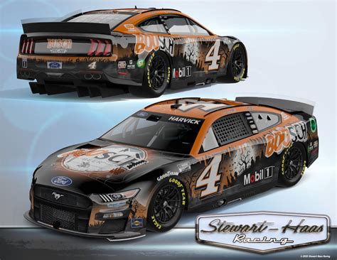 2022 #4 Stewart Haas Racing paint schemes - Jayski's NASCAR Silly Season Site