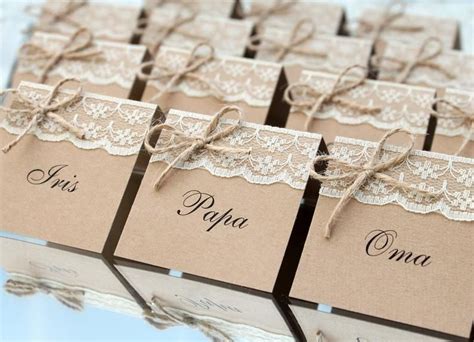 Rustic Place Cards, Rustic Wedding Place Cards, Country Wedding Place Cards, Name Cards With ...