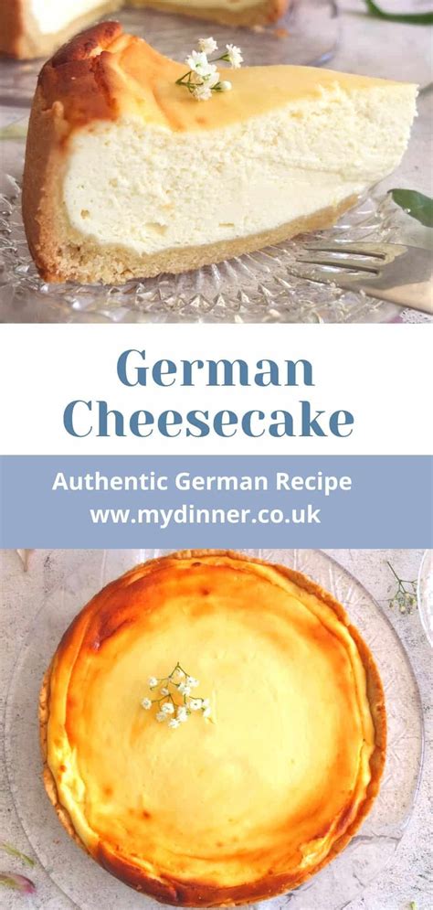 Traditional German Cheesecake (Käsekuchen) - with or without quark