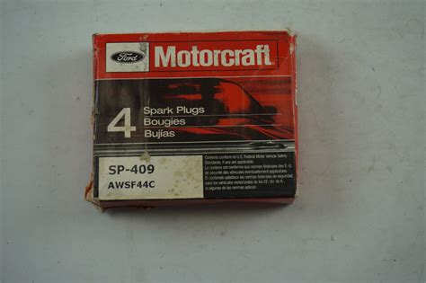 Motorcraft Spark Plugs SP-409 STOCK NUMBER AWSF44C Pack of 4 New | Factory OEM Parts