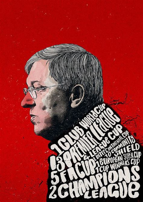 Sir Alex Ferguson 38 Trophies Print - Etsy UK | Manchester united wallpaper, Manchester united ...