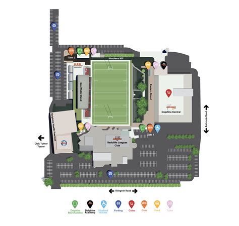 Stadium Map – Dolphin Stadium