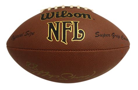 Tony Scheffler Autographed Denver Broncos Super Grip Football Beckett ...