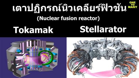 เตาปฏิกรณ์นิวเคลียร์ฟิวชัน Tokamak และ Stellarator - YouTube