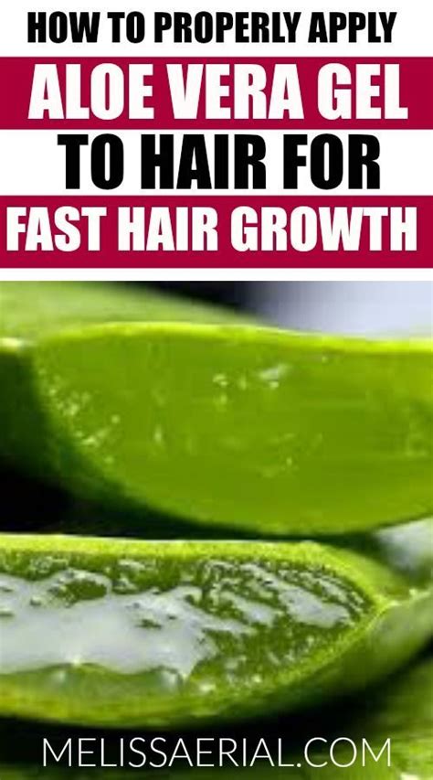 Aloe Vera Gel For Hair Growth And How To Use It On Your Natural Hair | Aloe vera for hair, Aloe ...