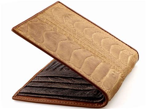 Ostrich Skin Wallet Mens Ostrich Wallet - Real Mens Wallets