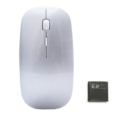 Dual Mode Connect Bluetooth Mouse 2.4Ghz Wireless Mouse Computer Mice for Windows MAC-in Mice ...