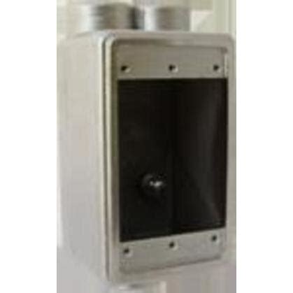 Calbrite S60700FDCC :: FS Device Box, Feed-Thru Type, 3/4" Hubs ...