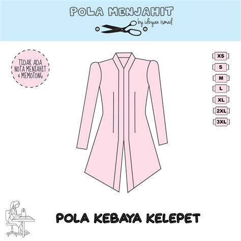 Ide Terbaru 21+ Pola Baju Kebaya