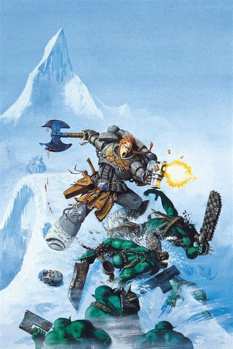 Space Wolves Cover | WARHAMMER ART