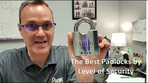 The 4 Best Padlocks by Level of Security - YouTube