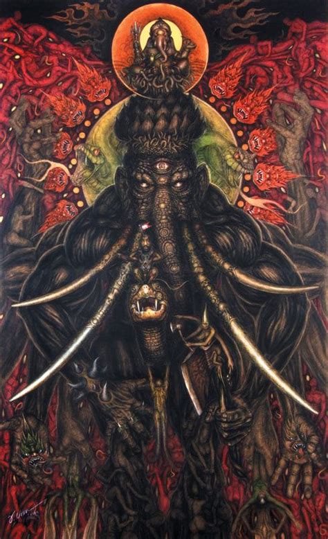 VEERACHAN USAHANUN - VISIONARY ART GALLERY | Shiva art, Visionary art, Lord shiva painting