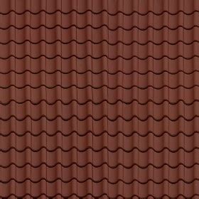 Clay roof tile texture seamless 03463