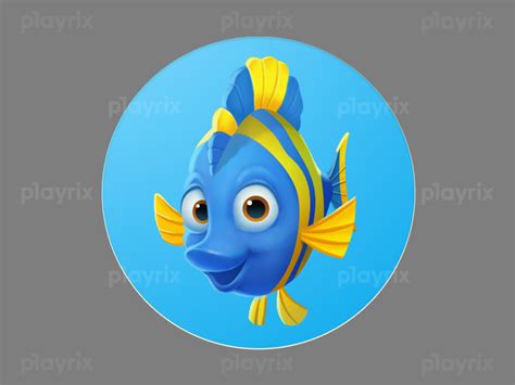 Fishdom character by Playrix on Dribbble