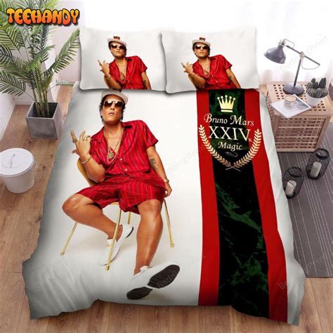 Bruno Mars 24k Magic Album Art Cover Duyet Cover Bedding Sets