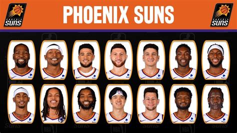 Phoenix SUNS Roster 2023/2024 - Player Lineup Profile Update as of ...