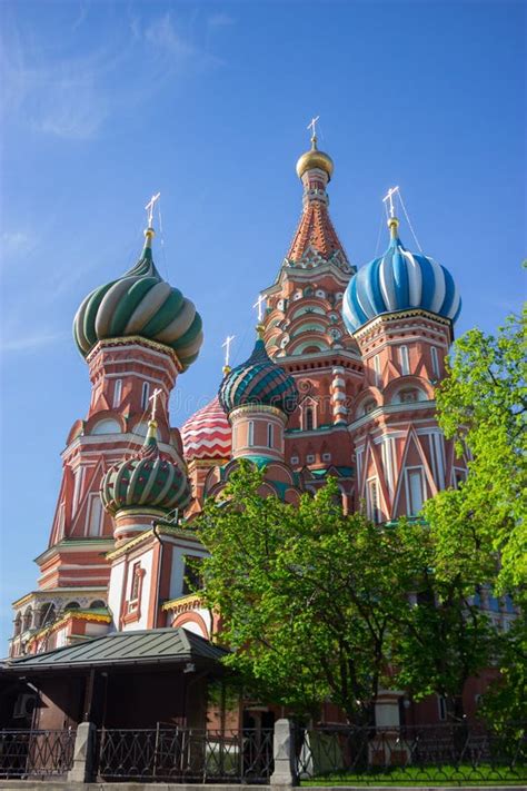 St. Basil S Cathedral on Red Square Stock Photo - Image of evening, ancient: 124002224