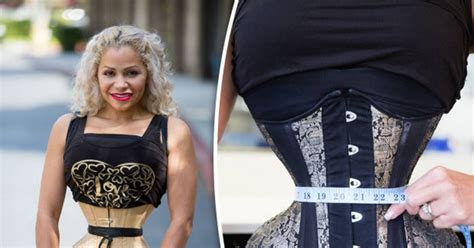 Mum wears corset 23 hours a day to get 18 inch waist – she even keeps it on during SEX - Daily Star