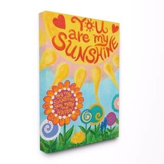 Stupell You Are My Sunshine Wall Art - Bed Bath & Beyond - 19385285