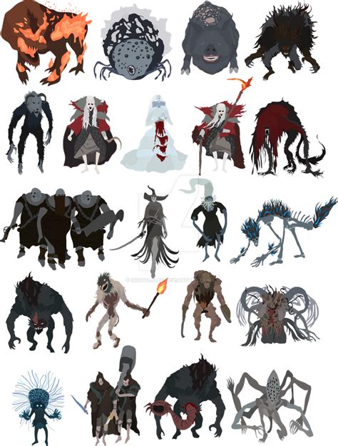 Bloodborne - Chalice dungeon bosses by DigitalCleo on DeviantArt in ...